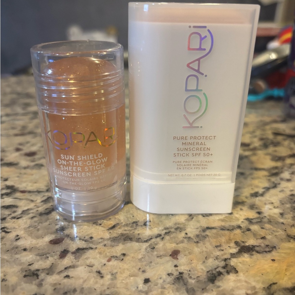 Kopari Pure Protect Mineral Sunscreen Stick bundle SPF